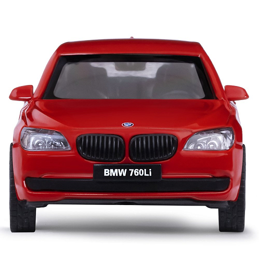 ТМ "Автопанорама"  Машинка металл. 1:46 BMW 760 LI, красный, инерция, откр. двери, в/к 17,5*12,5*6,5 см в Джамбо Тойз #7
