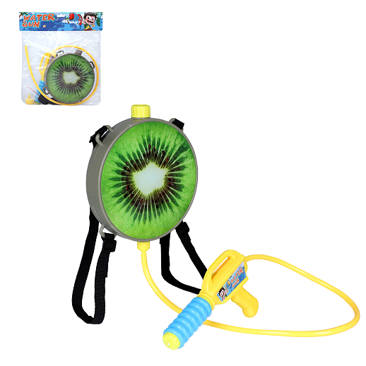 Водяной пистолет-рюкзак, "Киви" зелёный, 31*35*6 в/п в Джамбо Тойз