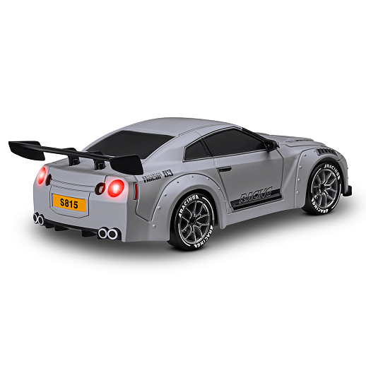 Р/у машинка для дрифта М1:24,2.4GHz,4WD,сменные шины 4шт., конусы 8шт.,свет,с аккум.,цвет серый,в/к 24,5*11,5*19см в Джамбо Тойз #11