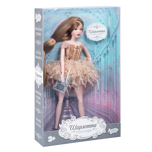ТМ "Amore Bello" кукла Шарлотта, в/к 20х6х33 см в Джамбо Тойз #2