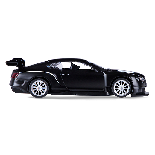 ТМ "Автопанорама" Машинка металлическая 1:43 Bentley Continental GT3, черный, откр. двери, инерция, в/к 17,5*12,5*6,5 см в Джамбо Тойз #12