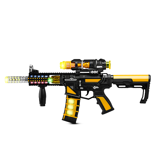 ТМ "Маленький воин" автомат игрушечный на батарейках, 41*24*5,5 см, в/к в Джамбо Тойз #2