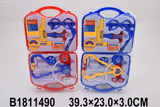 Чемоданчик "Доктор" (2 цвета), 19*21,5*5 см в Джамбо Тойз