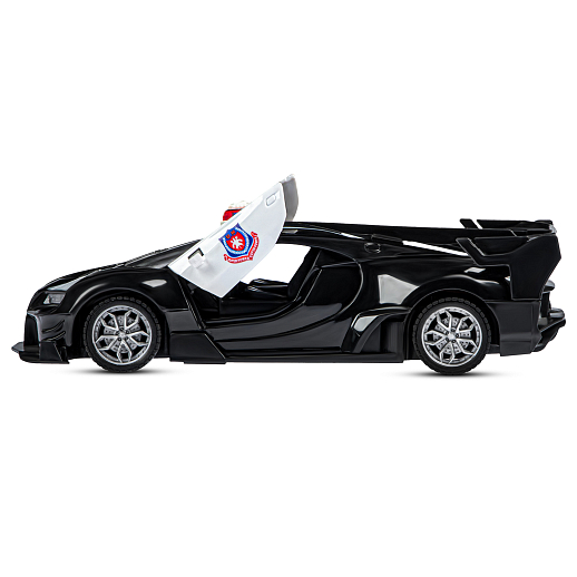 AUTODRIVE 1:24 Р/У машинка,5 каналов,двери откр. с пульта, свет, цвет черный,в/к 28х6,5х12см в Джамбо Тойз #4