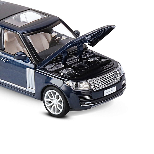 ТМ "Автопанорама" Машинка металлическая 1:34 2013 Range Rover, темно-синий перламутр, свет, звук, откр. двери, инерция, в/к 17,5*13,5*9 см в Джамбо Тойз #19