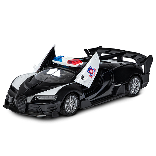 AUTODRIVE 1:24 Р/У машинка,5 каналов,двери откр. с пульта, свет, цвет черный,в/к 28х6,5х12см в Джамбо Тойз #8