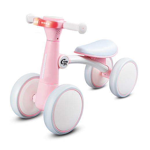 Беговел CITYRIDE, модель CR-BB-05, колёса EVA, рама пластик, музыка Шаинского, свет, розовый, в/к в Джамбо Тойз #8