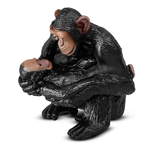 ТМ "DARWIN, Коллекционная фигурка обезьяна "Шимпанзе с детенышем" в/п в Джамбо Тойз #3