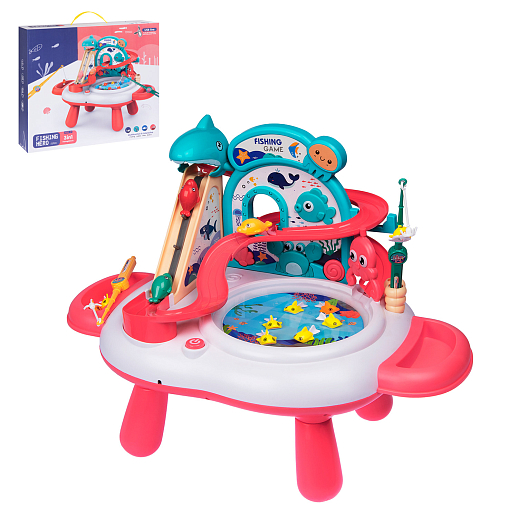 Игра "Рыбалка", свет, звук, в/к 33,5*10,5*38 см в Джамбо Тойз
