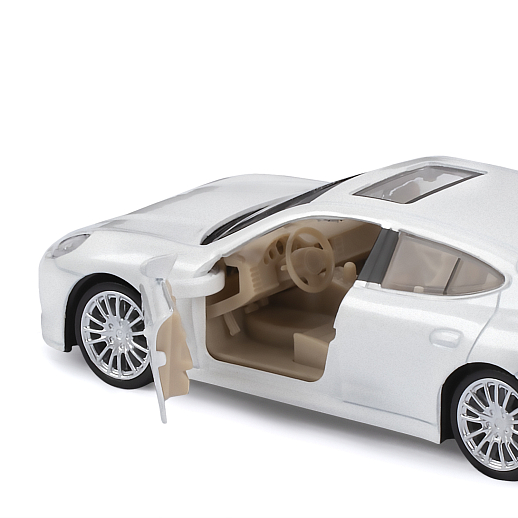 ТМ "Автопанорама" Машинка металлическая 1:32  Porsche Panamera S,белый, свет, звук, откр. двери, инерция, в/к 17,5*13,5*9 см в Джамбо Тойз #19