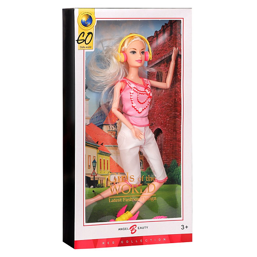 Кукла "Спортсменка" с шарнирными руками и ногами, в комплекте аксессуары, в/к 23*5,5*32,5 см в Джамбо Тойз #2
