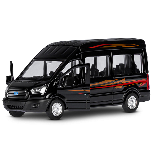 Игрушка для детей: Машинка металлическая 1:52 Ford, цвет черный, инерция, артикул JB1251779 в Джамбо Тойз #11
