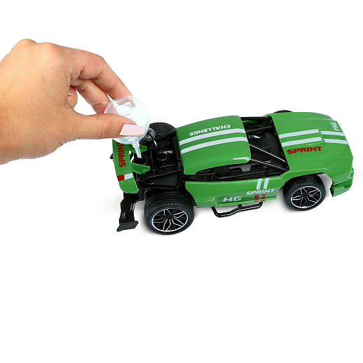 AUTODRIVE_Р/у гоночная машина с паром, М1:22, цвет зеленый, в/к 21*10,5*7,5см в Джамбо Тойз #6