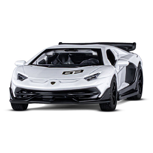 ТМ "Автопанорама" Машинка металл. 1:43 Lamborghini Aventador SVJ, белый, инерция, откр. двери, в/к 17,5*12,5*6,5 см в Джамбо Тойз #4