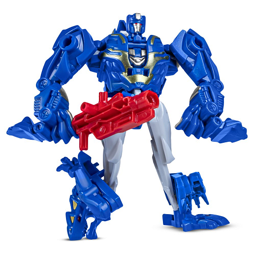 Набор из 5шт. трансформеров DIY(сборные модели), отдельн.робот трансформируется в динозавра, 5шт. собираются в одного больш.робота,в бел.кор. в Джамбо Тойз #22