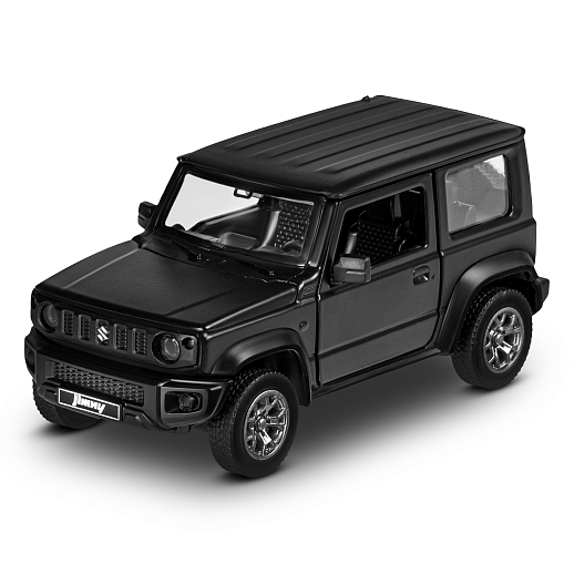 Машинка металлическая 1:32 Suzuki Jimny 2018, черный, тюнинг, откр. двери, свободный ход колес, в/к 23,5*10*4 см в Джамбо Тойз #16