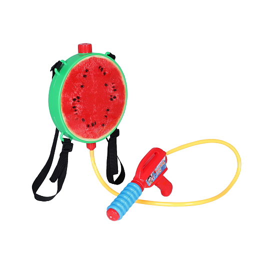 Водяной пистолет-рюкзак, "Арбуз" красный/зелёный, 31*35*6 в/п в Джамбо Тойз #4