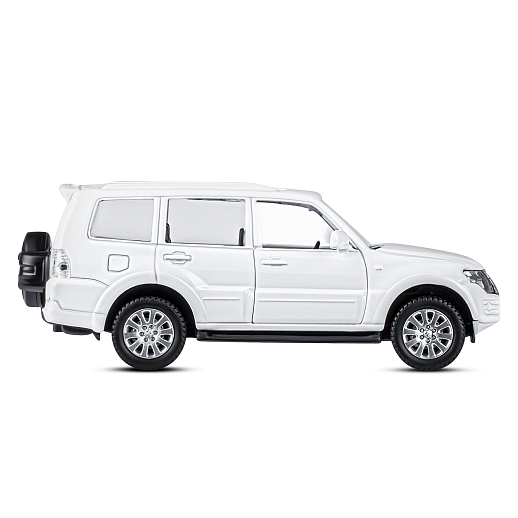 ТМ "Автопанорама" Машинка металлическая 1:43 Mitsubishi Pajero 4WD Turbo,белый, откр. двери, инерция, в/к 16*7,5*5 см в Джамбо Тойз #10