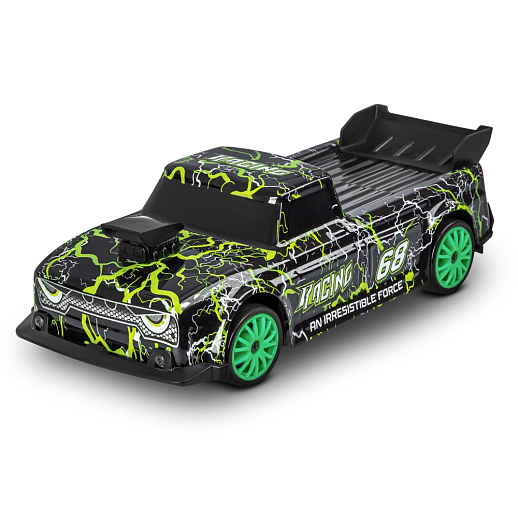 Р/У Машина для дрифта с 3D подсветкой кузова,М1:24,2.4GHz,4WD,4 доп.колеса,конусы 6шт,с аккум.,цв.зеленый,в/к 20,7*12,2*12,8см в Джамбо Тойз #2