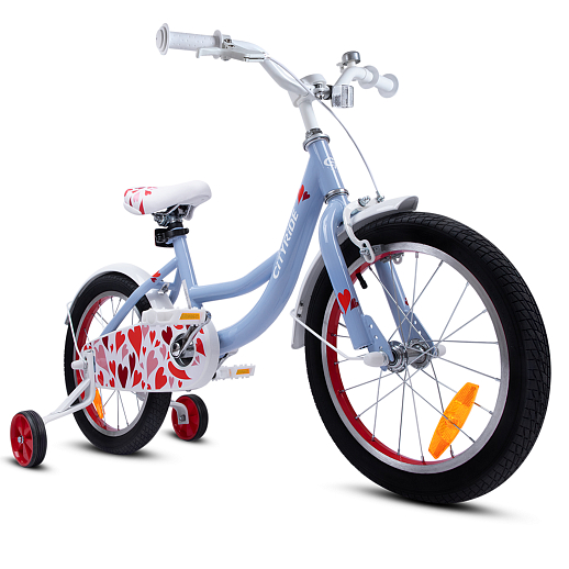 Велосипед двухколёсный CITYRIDE, модель CR-B2-04H, колеса 16", рама сталь, колеса алюмниий, балансирные колеса, картриджная каретка, цвет голубой в Джамбо Тойз #9