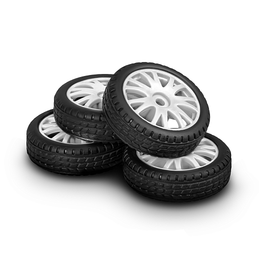 AUTODRIVE Р/У Машина для дрифта LADA 2106,М1:24,2.4GHz,4WD,свет фар,4 доп.колеса,конусы,с аккум.,цв. белый/серебро/черн.,в/к 20,5*13*13см в Джамбо Тойз #13