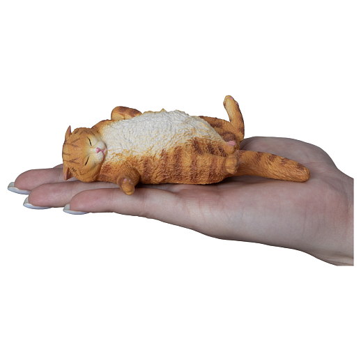 ТМ "DARWIN, Коллекционная фигурка "Рыжий спящий кот" в/п в Джамбо Тойз #3