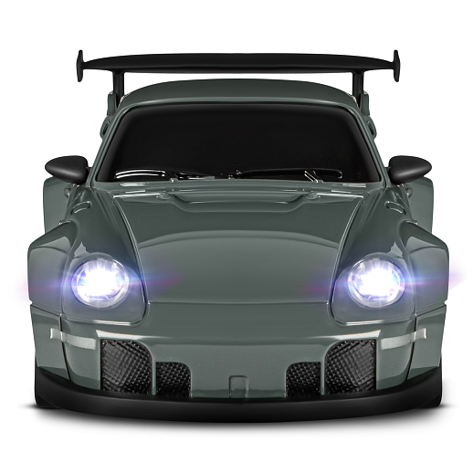 Р/у машинка для дрифта М1:24,2.4GHz,4WD,сменные шины 4шт., конусы 8шт.,свет,с аккум.,цвет серый,в/к 24,5*11,5*19см в Джамбо Тойз #9