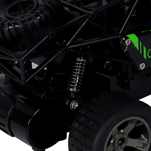 AUTODRIVE Р/у скоростной багги, М1:18, до 15км/ч, 2,4GHz,  аккум.в компл., цвет зеленый, в/к 31*19,2*14,3см в Джамбо Тойз #6