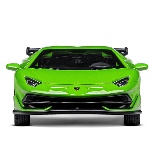 ТМ "Автопанорама" Машинка металл. 1:43 Lamborghini Aventador SVJ, зеленый, инерция, откр. двери, в/к 17,5*12,5*6,5 см в Джамбо Тойз #9