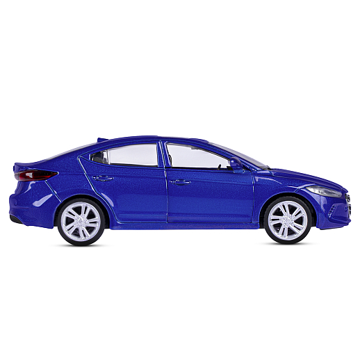 ТМ "Автопанорама" Машинка металлическая 1:40 HYUNDAI ELANTRA, синий, откр. двери, инерция, 17,5*12,5*6,5 см в Джамбо Тойз #6
