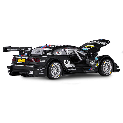 ТМ "Автопанорама" Машинка металлическая 1:32 BMW M3 DTM, черный, свет, звук, откр. двери и капот, в/к 17,5*13,5*9 см в Джамбо Тойз #16
