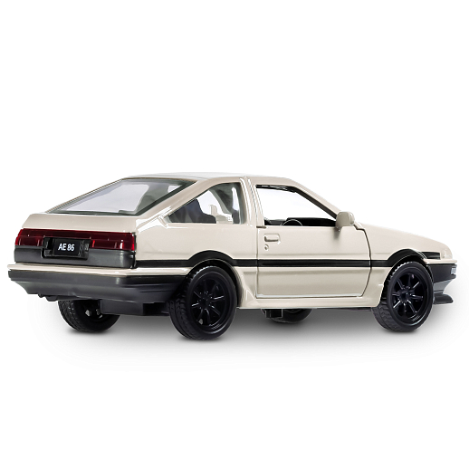ТМ "Автопанорама" Машинка металл. 1:37 Toyota AE86, белый, инерция, откр. двери, в/к 17,5*12,5*6,5 см в Джамбо Тойз #15
