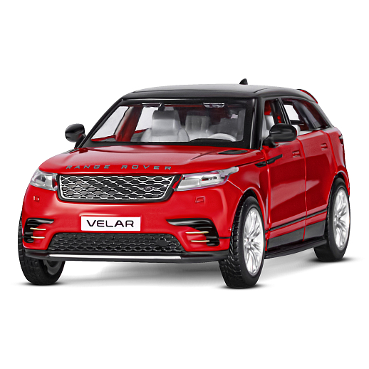 ТМ "Автопанорама" Машинка металлическая 1:32 Range Rover Velar, красный, откр. четыре двери, капот, багажник, свет, звук, инерция, в/к 17,5*12,5*6,5 в Джамбо Тойз #4