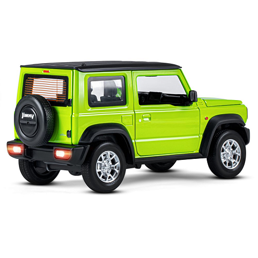 ТМ "Автопанорама" Машинка металлическая, 1:18, Suzuki Jimny, зеленый, открываются двери, капот и багажник, свободный ход колес, световые и звуковые эффекты, в/к 24,5х12,5х10,5 см в Джамбо Тойз #11