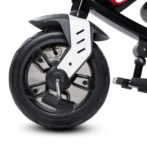 Детский трехколесный велосипед "CITYRIDE LUNAR 2.0". Пятиугольная рама, сиденье 360, складная крыша D600, подножки, надув.колеса 12/10, багажник, сумочка, фара в Джамбо Тойз #14