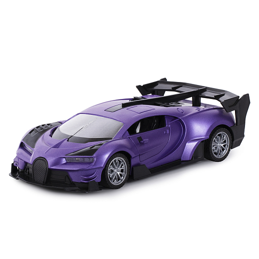 AUTODRIVE 1:24 Р/У машинка,5 каналов,двери откр. с пульта, свет, цвет фиолетовый,в/к 28*12*6,5см в Джамбо Тойз #6