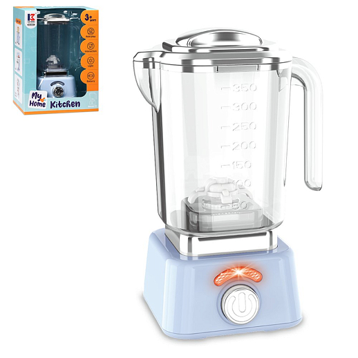 Игрушечная бытовая техника - блендер, со звук.и свет.эффектами, в/к 15,5*11,8*21 см в Джамбо Тойз