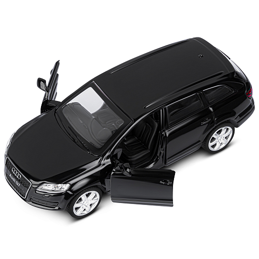 ТМ "Автопанорама" Машинка металлическая 1:43 Audi Q7, черный, откр. двери, инерция, в/к 17,5*12,5*6,5 см в Джамбо Тойз #11