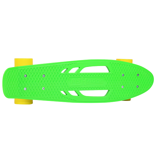 Скейтборд Fish зеленый, размер 22"х6", колеса: 60х45мм  78А, PU, ABEC-7 в/п в Джамбо Тойз #4