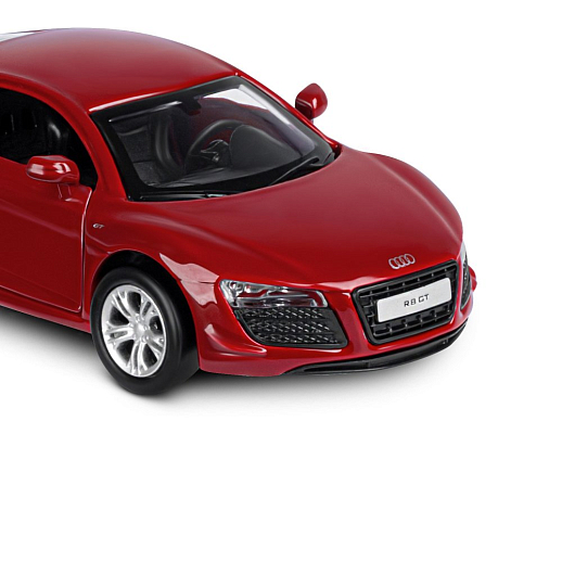 ТМ "Автопанорама" Машинка металлическая 1:43 Audi R8 GT, красный, откр. двери, инерция, в/к 16*7,5*5 см в Джамбо Тойз #2