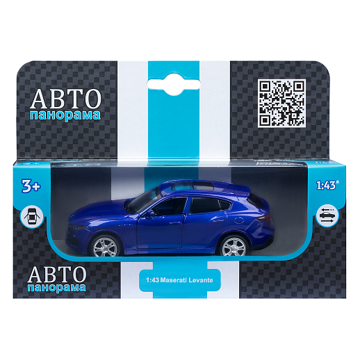 ТМ "Автопанорама" Машинка металлическая 1:43 Maserati Levante SUV, синий, откр. двери, инерция, в/к 17,5*12,5*6,5 см в Джамбо Тойз #15