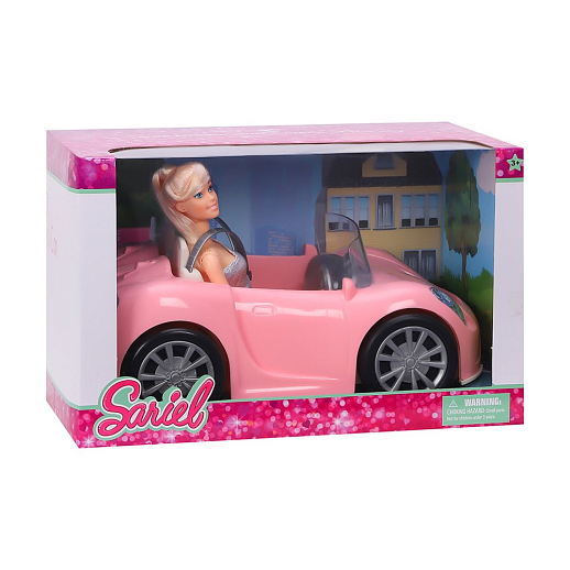 Игровой набор "Автоледи", в комплекте кукла с шарнирными руками, автомобиль, в/к 32*20*20 см в Джамбо Тойз #2