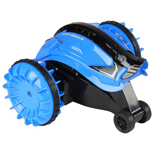 Р/у Машина-перевертыш Амфибия, 2.4G, в компл. зарядное устройство, синий, в/к 28,5х18х16 в Джамбо Тойз #6