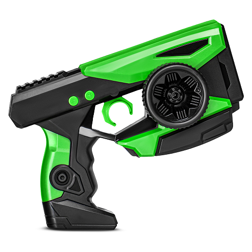 Р/у скоростная машина для дрифта,1:18,подсветка корпуса и днища, запасн. колеса, конусы 4шт.,цвет зеленый,с аккум, в/к 34*20,5*17,5см в Джамбо Тойз #12