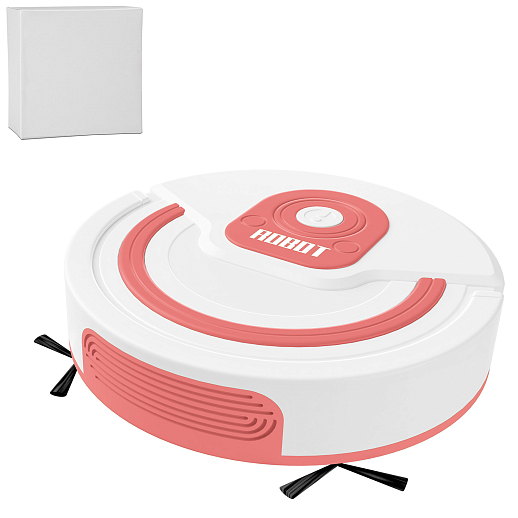 Бытовая техника "Робот-пылесос", розовый, со звук.эффект., в/к в Джамбо Тойз