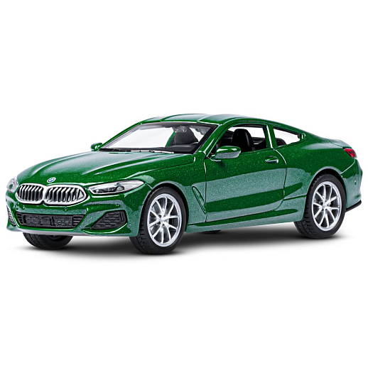 ТМ "Автопанорама" Машинка металлическая 1:44 BMW M850i Coupe, зеленый, откр. двери, инерция, в/к 17,5*12,5*6,5 см в Джамбо Тойз #2