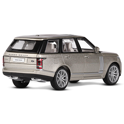 ТМ "Автопанорама" Машинка металлическая 1:34 2013 Range Rover, золотой перламутр, свет, звук, откр. двери, капот и багажник, инерция, в/к 17,5*13,5*9 см в Джамбо Тойз #10