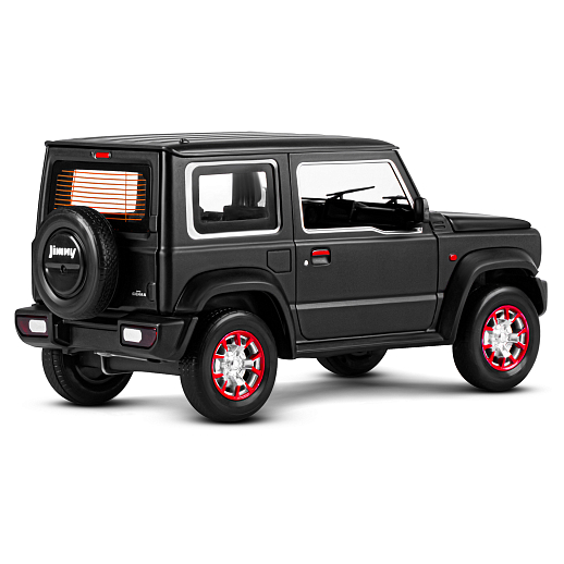 ТМ "Автопанорама" Машинка металлическая, 1:18, Suzuki Jimny, черный, открываются двери, капот и багажник, свободный ход колес, световые и звуковые эффекты, в/к 24,5х12,5х10,5 см в Джамбо Тойз #10