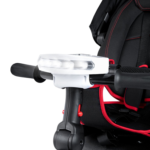 Детский трехколесный велосипед "CITYRIDE LUNAR 2.0". Пятиугольная рама, сиденье 360, складная крыша D600, подножки, надув.колеса 12/10, багажник, сумочка, фара в Джамбо Тойз #13