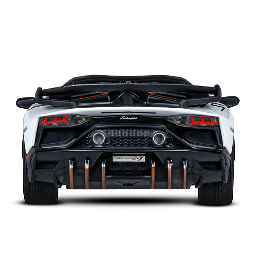 ТМ "Автопанорама" Машинка металлическая, 1:24, Lamborghini SVJ, белый, открываются двери, свободный ход колес, световые и звуковые эффекты, в/к 24,5х12,5х10,5 см в Джамбо Тойз #12